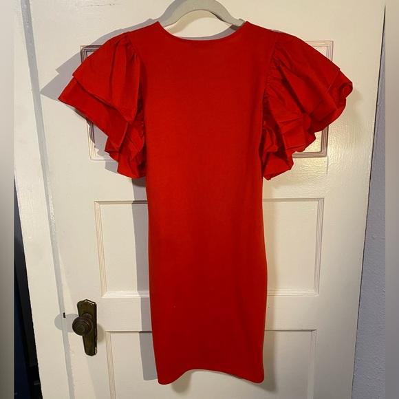 Zara Ruffled Dress - Picture 3 of 5